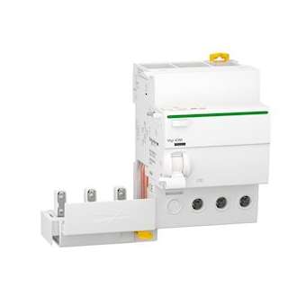 Acti9, Vigi iC60, bloc différentiel 3P 40A 300mA type AC 230-240/400-415V|Schneider Electric-SCHA9Q14340