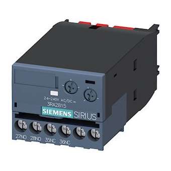 BL.CT.AUX.RET.RETMB. UC24-240V 0,05-100S|Siemens Industries et Infrastructures-SIE3RA2815-1FW10
