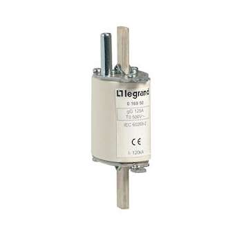 Cartouche industrielle à couteau typegG taille 0 - avec voyant - 160A|Legrand-LEG016855