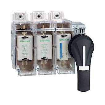 TeSys GS - poignée frontale rotative - 100A à 400A - IP65 - noire|Schneider Electric-SCHGS2AH530