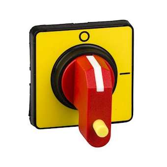 TeSys KCC - commande rotative frontale - pour VN-12,VN-20,V02..V2- poignée rouge|Schneider Electric-SCHKCC1YZ