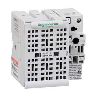 TeSys GS1 - bloc de base interrupteur-sectionneur fusible - 3P+N 3F - BS88 - 32A|Schneider Electric-SCHGS1DDB4