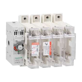 TeSys GS - Interrupteur sect fusible 4x 63a 00c|Schneider Electric-SCHGS2GG4