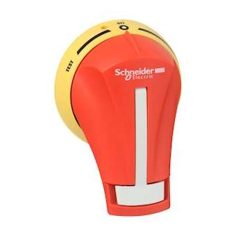 TeSys GS - Poig ext front 30-60a 4,4x test rouge|Schneider Electric-SCHGS2AHT420