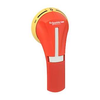 TeSys GS - Poig ext front 100..400a 3r,12 test roug|Schneider Electric-SCHGS2AHT140