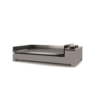 Plancha premium 75 acier noir et gris|Forge Adour Distribution-FGAPREMIUMG75ANG