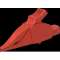 Pinces dauphin 4 mm rouge