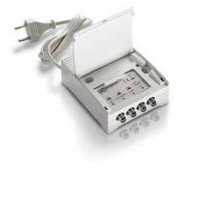 Amplificateur d'intérieur réglable, 1entrée/1sortieVHF+UHF|Fracarro-PORAFI112T