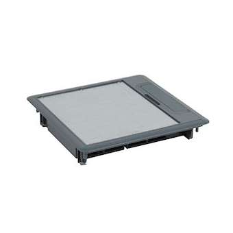 Boîte de sol Logix-Epaisseur 50mm-16 modules verticaux-Béton, plancher technique|Planet wattohm-PLW28420