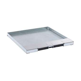 Couvercle boite affleurante métal finition inox 16/24m|Planet wattohm-PLWPW28921