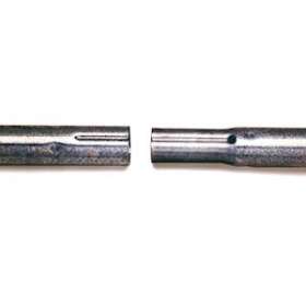 Mât emboitable G 2m-D40mm-1,5mm galvanisé à chaud|Fracarro-PORMEC2204G