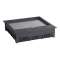 Boîte de sol TerCia BDS-C45 24 modules prof encastrement 87mm Dim 263x263mm Gris