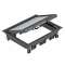 Boîtier de sol à bord recouvrant GES6-2U10T 9011