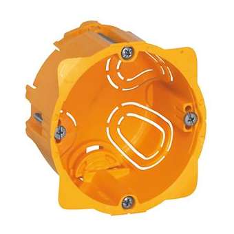 Boîte monoposte Batibox cloisons sèches 1 poste - profondeur 60mm|Legrand-LEG080061