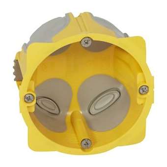 Lot spécial chantier de 6x50 boîtes 1 poste Ecobatibox - profondeur 40mm|Legrand-LEG080007