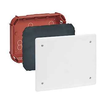 Boîte complète Batibox maçonnerie pour dérivation rectangulaire 230x180x50mm|Legrand-LEG089275