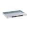 Couvercle boite affleurante métal finition inox 8/12m