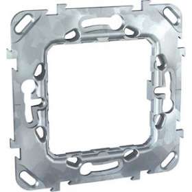 Unica - support de fixation - sans griffe - 1 poste 2 modules entraxe 71mm|Schneider Electric-SCHMGU7.002