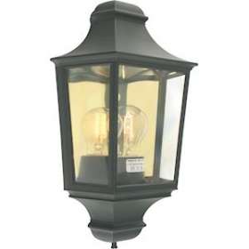 GLASGOW noir 46W halogène max./E27 IP54|Norlys-NOS730SV