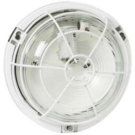 Hublot rond étanche environnements sévères avec diffuseur incolore et culot E27|Legrand-LEG060483