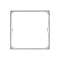 LEDVANCE DOWNLIGHT SLIM CARRÉ 105 Cadre saillie carré blanc