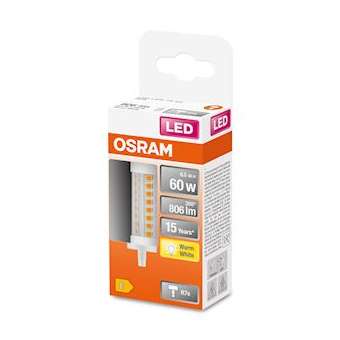 LED STAR LINE 78 CL 60 non-dim 7W/827 R7S|Ledvance-OSR432598