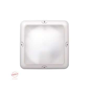 Bang carré Blanc Max. 60 W halo. 23 WCFLi E27 S/L|Securlite-LON16000000