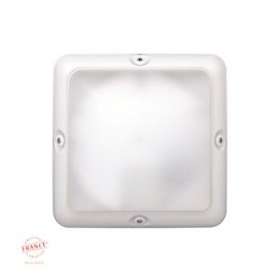 Bang carré Blanc Max. 60 W halo. 23 WCFLi E27 S/L|Securlite-LON16000000