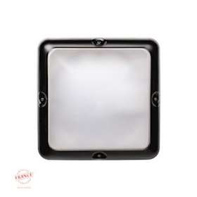 Bang carré Noir Max. 60 W halo. 23 WCFLi E27 S/L|Securlite-LON16002000