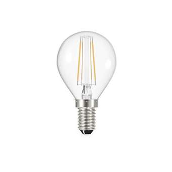 Lampe sphérique E14 Filament LED 4W 2700K 450lm, Cl.énerg.A++, 15000H|Aric-ARI2894