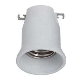 Douille en porcelaine pour éclairage public monobloc avec frein de culot E40|Legrand-LEG060180