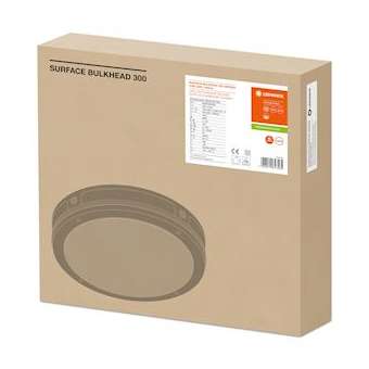 LDV SF BLKH PFM 300S 15W/4000K 1400lm IK10 IP65 Blanc Hublot Sensor LEDVANCE|Ledvance-OSR647565