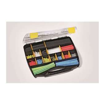 Manchons thermo en coffret SHRINKIT321 UNVIVERSAL, rétreint 3:1, multi-couleurs|HellermannTyton-HNE38003002