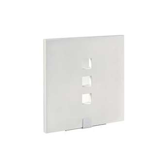 TOSCA - Applique Mur plâtre, carré, blanc, LED intég. 3X1,2W 3000K 220lm|Aric-ARI3027