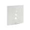 TOSCA - Applique Mur plâtre, carré, blanc, LED intég. 3X1,2W 3000K 220lm|Aric-ARI3027