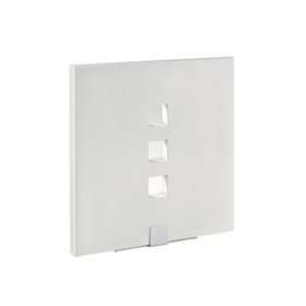 TOSCA - Applique Mur plâtre, carré, blanc, LED intég. 3X1,2W 6300K 220lm|Aric-ARI3054
