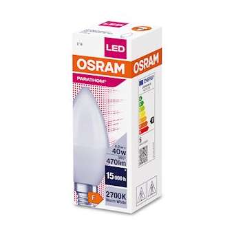 OSRAM LED CLB40 Dépolie 827 E14 4,9W 470lm|Ledvance-OSR593237