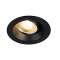 DINGILO, encastré de plafond intérieur, noir, LED, 4,4W, 3000K, IP20/IP44