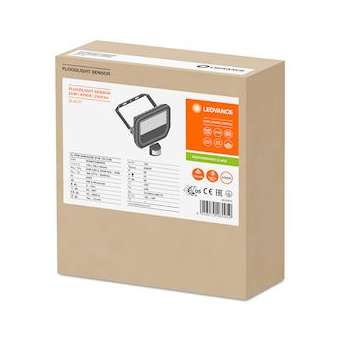 LDV FL PFM SYM100 S 20W/4000K 2400lm IP65 100DEG Noir Projecteur Sensor LEDVANCE|Ledvance-OSR460959