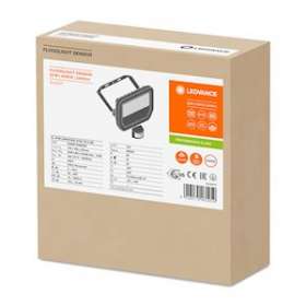 LDV FL PFM SYM100 S 20W/4000K 2400lm IP65 100DEG Noir Projecteur Sensor LEDVANCE|Ledvance-OSR460959