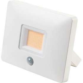 FLOM MAXI projecteur mural ou sol blanc LED 42W 3000K détecteur classe I IP65|Sg lighting-NOL630051