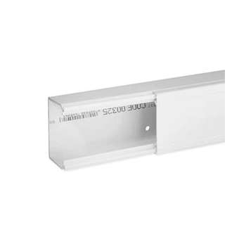 Goulotte de distribution non cloisonnable TA-E 60x40 1 compartiment blanche|Iboco-IBOB00325