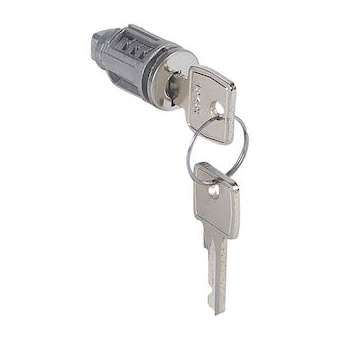 Barillet à clé pour poignée 034771 et 034772 pour armoire Altis - clé N°1242E|Legrand-LEG034787