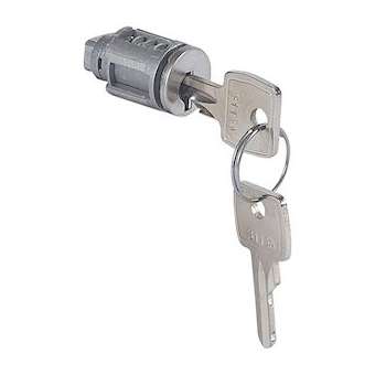 Barillet à clé pour poignée 034771 et 034772 pour armoire Altis - clé N°3113A|Legrand-LEG034788