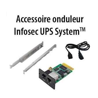 AGENT SNMP II Pro Carte Intégrable agent SNMP pour Onduleurs E3 Live|Infosec communication-IN8AGENTSNMPIIPRO