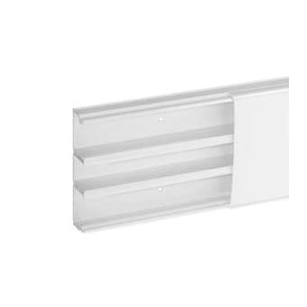 Moulure Optima TM 80x22 3 compartiments blanche|Iboco-IBOB08811