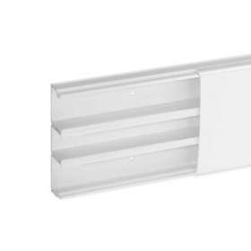 Moulure Optima TM 80x22 3 compartiments blanche|Iboco-IBOB08811