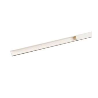 Moulure Keva 20mmx10mm-Fond+couvercle-1 compartiment-Longueur 2,10m-Blanc Artic|Planet wattohm-PLW11400