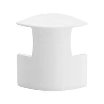 Dérivation moulure d'angle 30x30mm-Pour moulures Keva profondeur 15mm-PVC Blanc|Planet wattohm-PLW11554