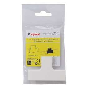 Raccord en T - pour moulure 20x12,5mm|Legrand-LEG098125